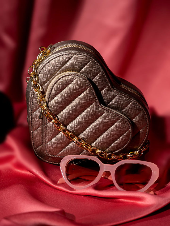 Bronze Sweetheart Duo Bag