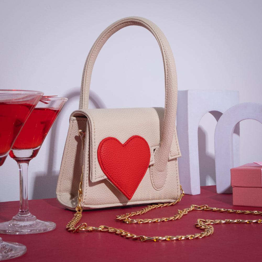 Off-White Heartbound Tote Mini - Suave Bags  #