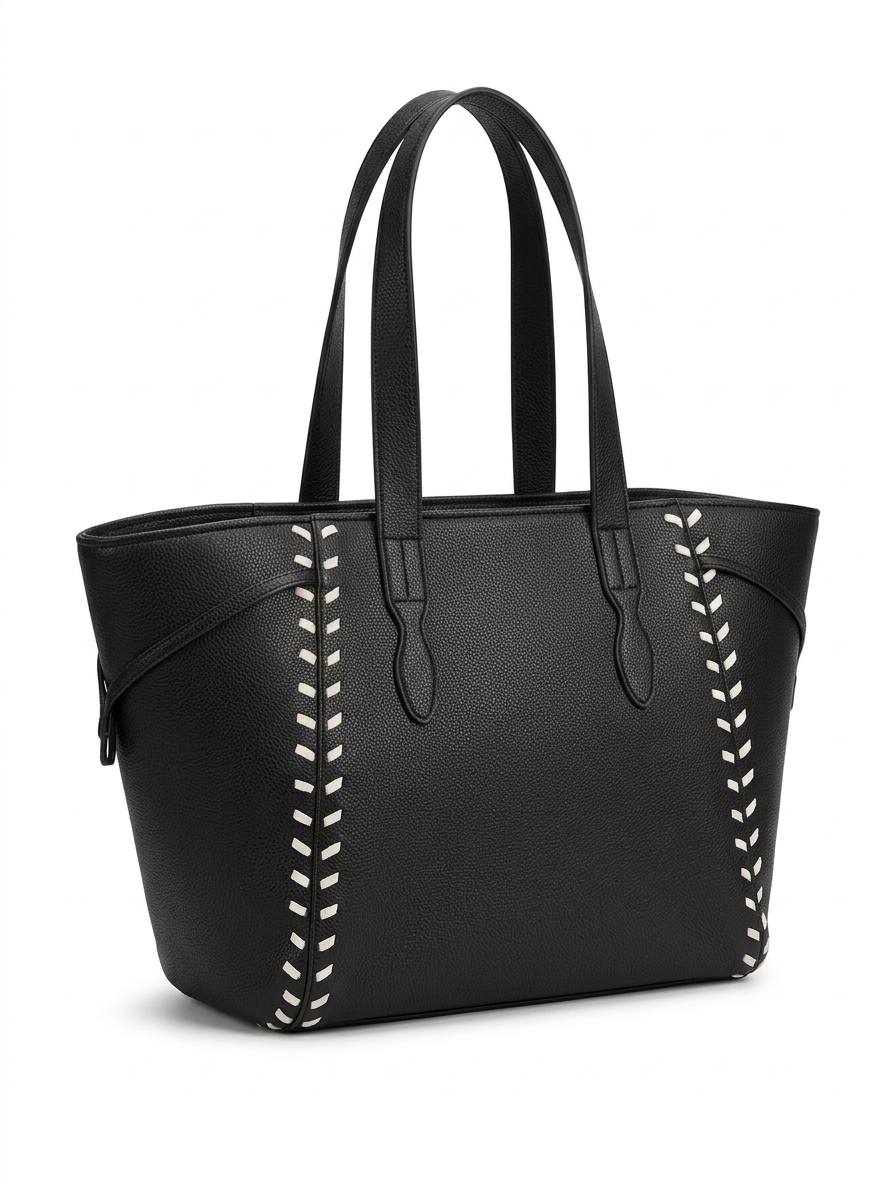 The Sienna Stitch Tote - Olive