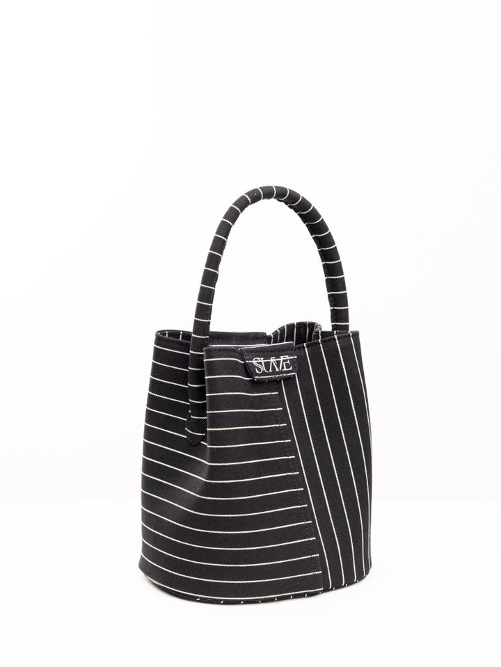 Black Soho Denim Bucket Bag