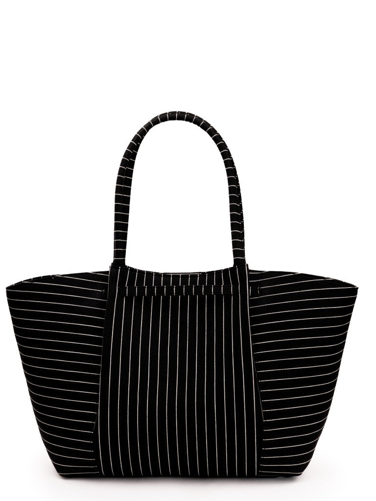 Black Harper Denim Tote