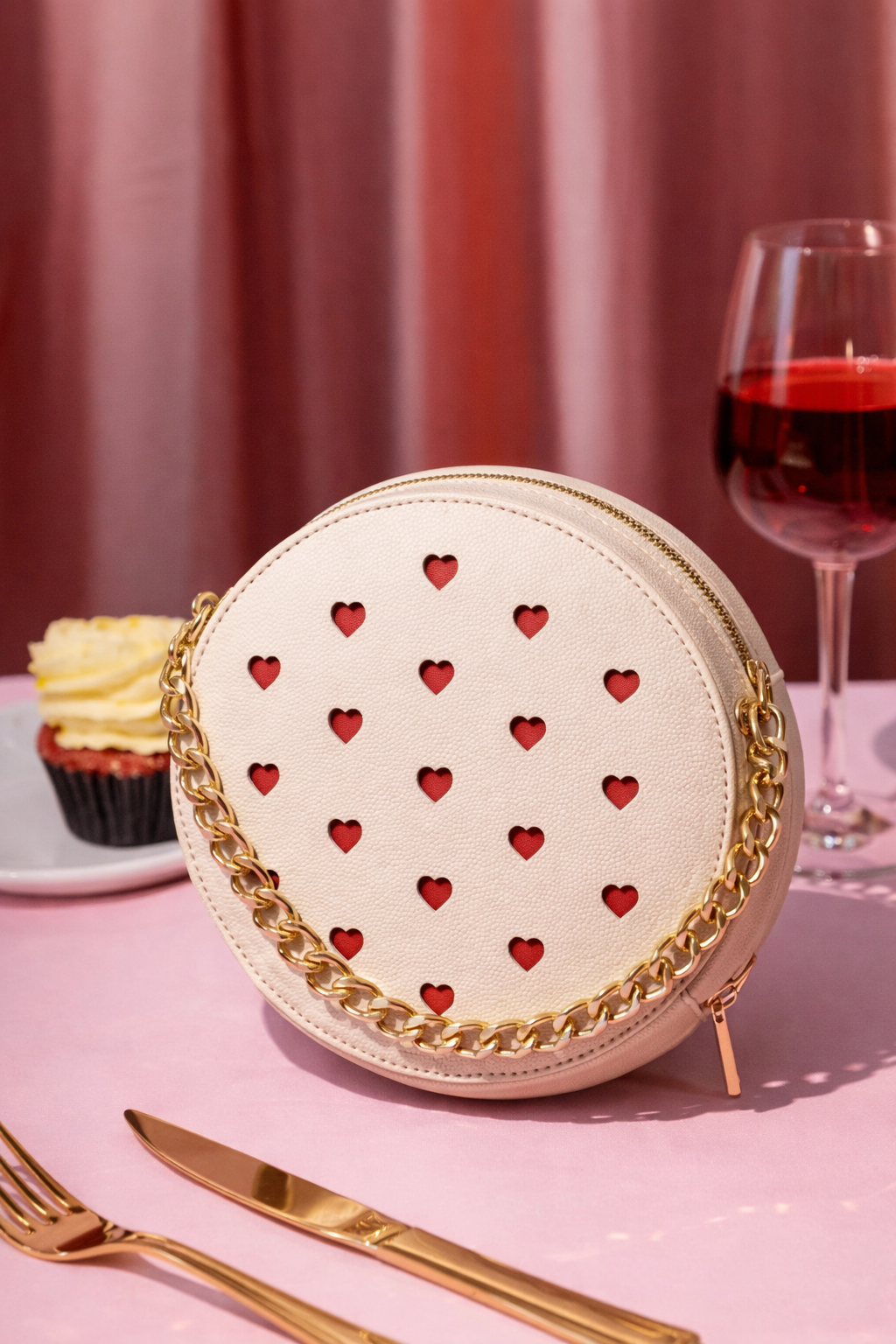 Love Pop Circle Sling Bag