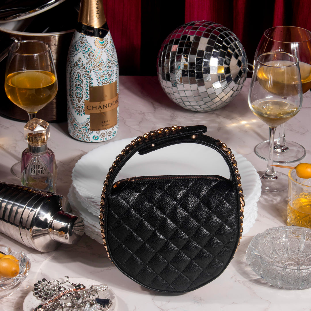 The Chrome Bag - Black - Suave Bags  