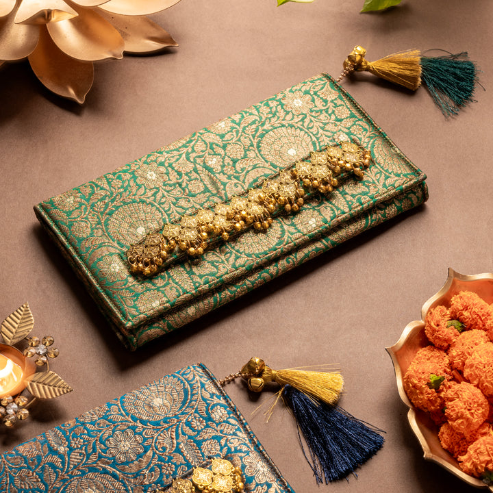 Green Rani - Festive Fold Bag - Suave Bags  