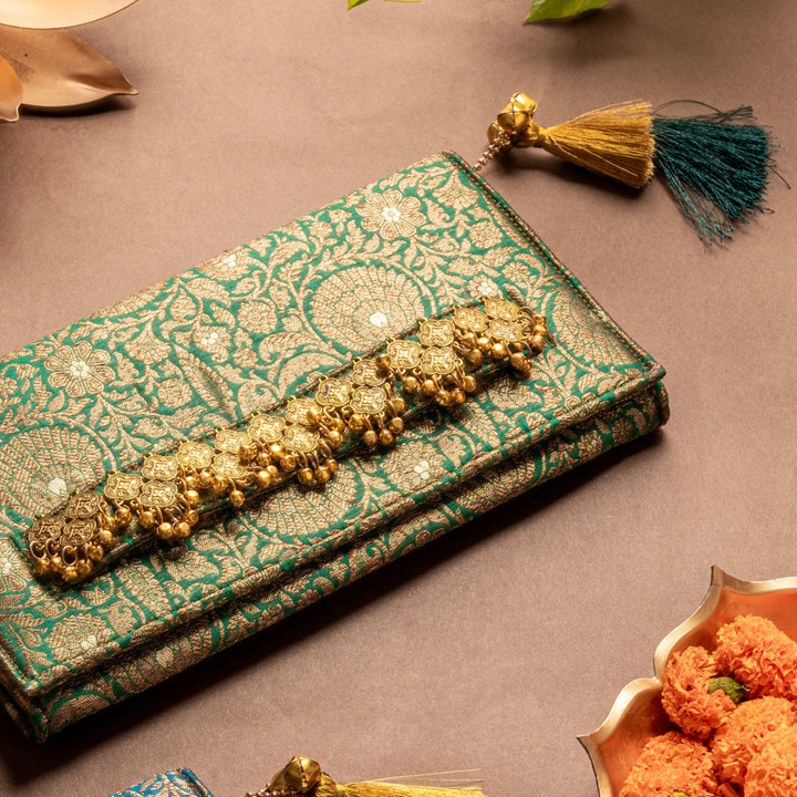 Green Rani - Festive Fold Bag - Suave Bags  