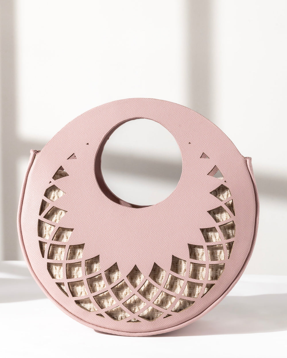 Rose pink Aurora Circle Bag - Suave Bags  #