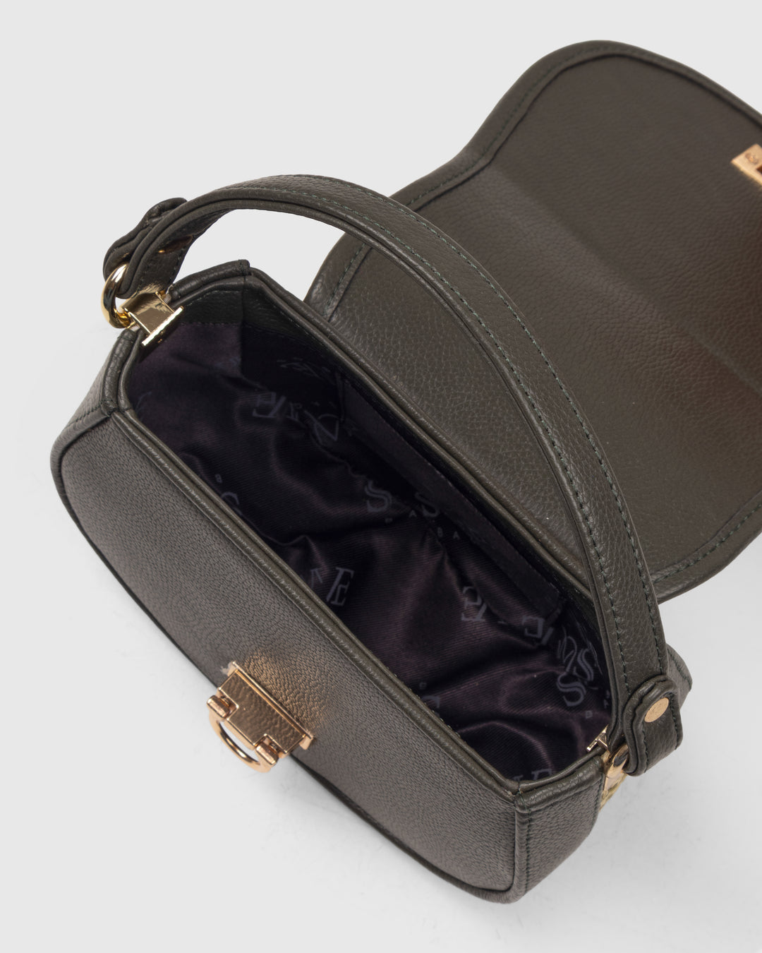 The Solara Satchel – Bamboo Cane &amp; Vegan Leather Handbag (Olive Natural) - Suave Bags  