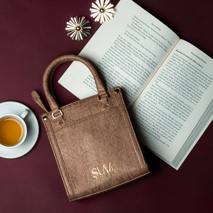Gold Serpenti Sling - Suave Bags  