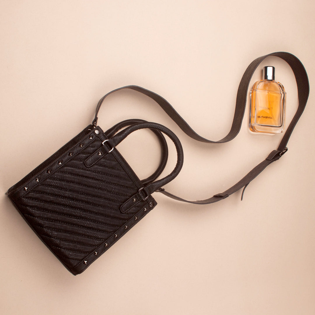Black Serpenti Sling - Suave Bags  