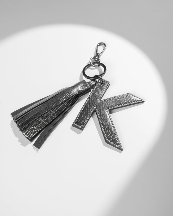Black Customized Initial Charms - Suave Bags  
