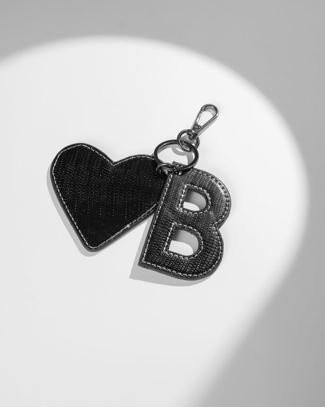 Black Customized Initial Charms - Suave Bags  #