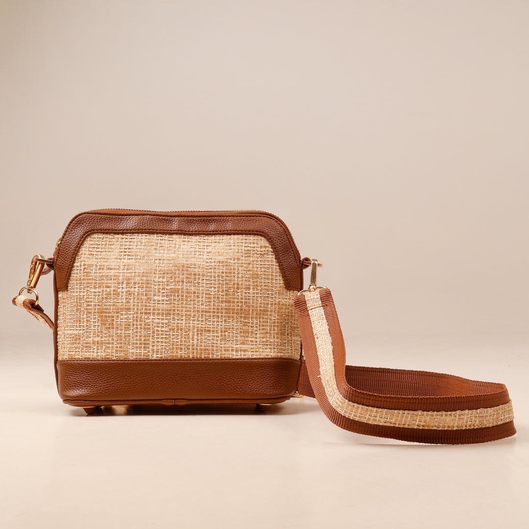 Brown Savannah Crossbody Bag - Suave Bags  