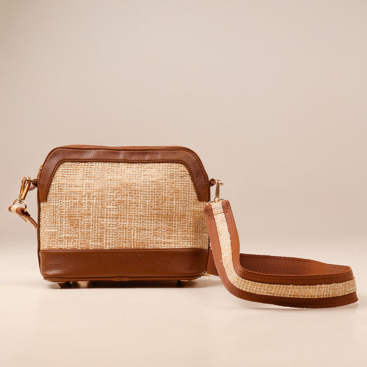 Brown Savannah Crossbody Bag - Suave Bags  