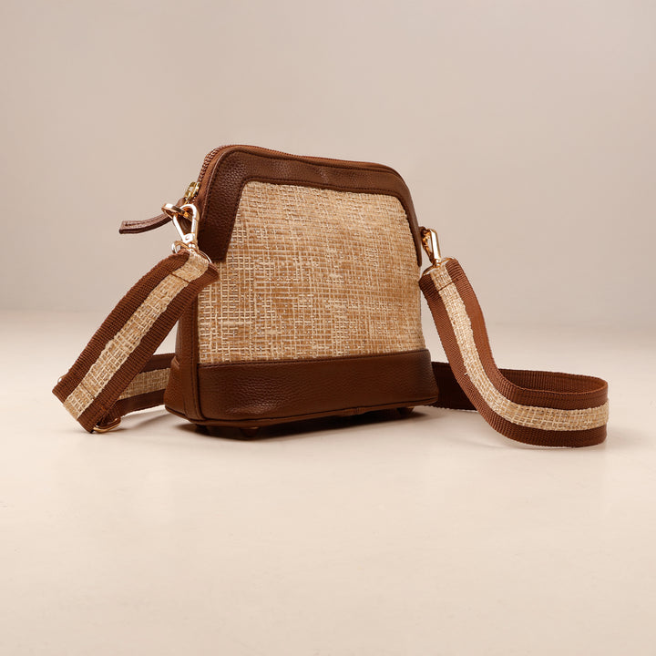 Brown Savannah Crossbody Bag - Suave Bags  