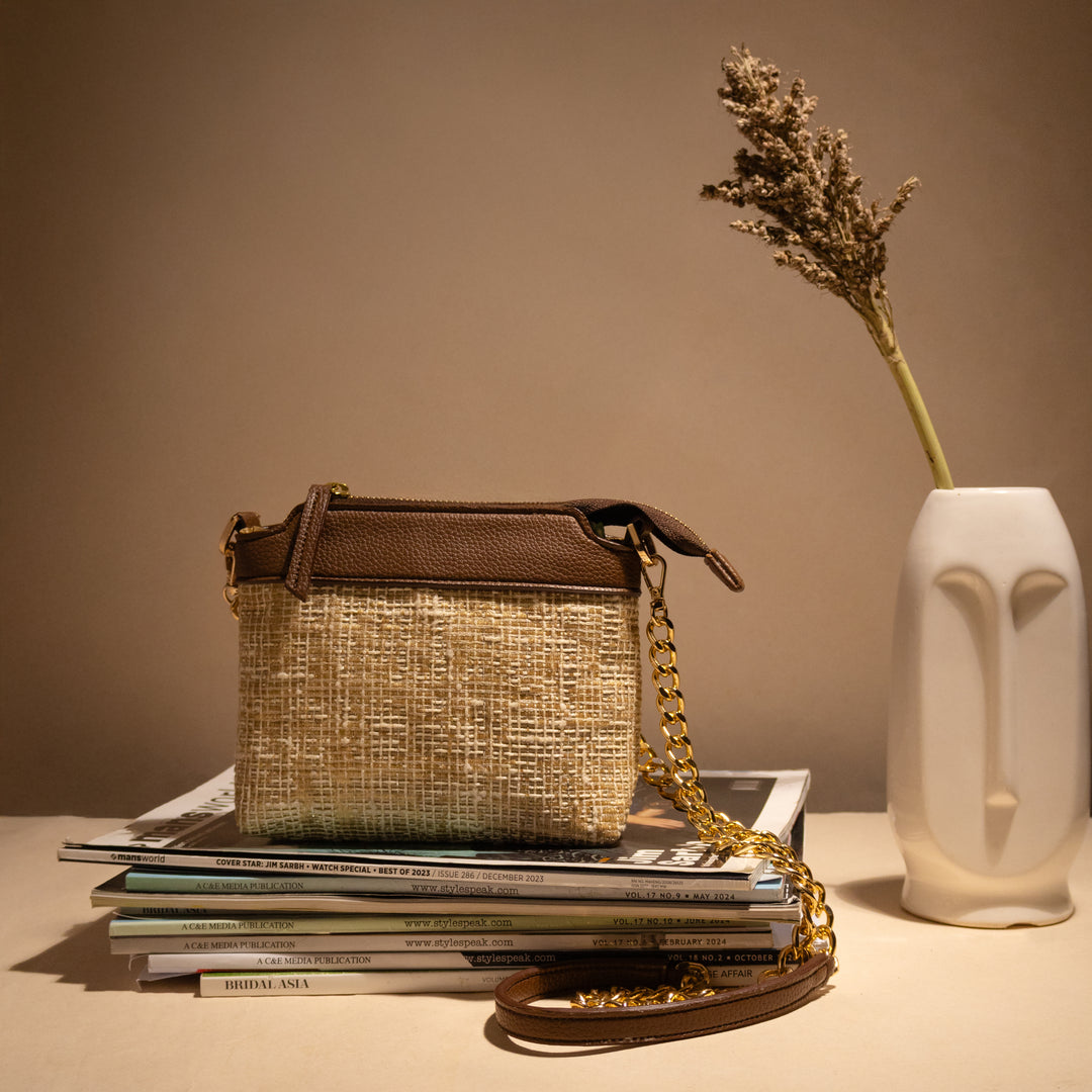 Brown Savannah Crossbody Mini - Suave Bags  #