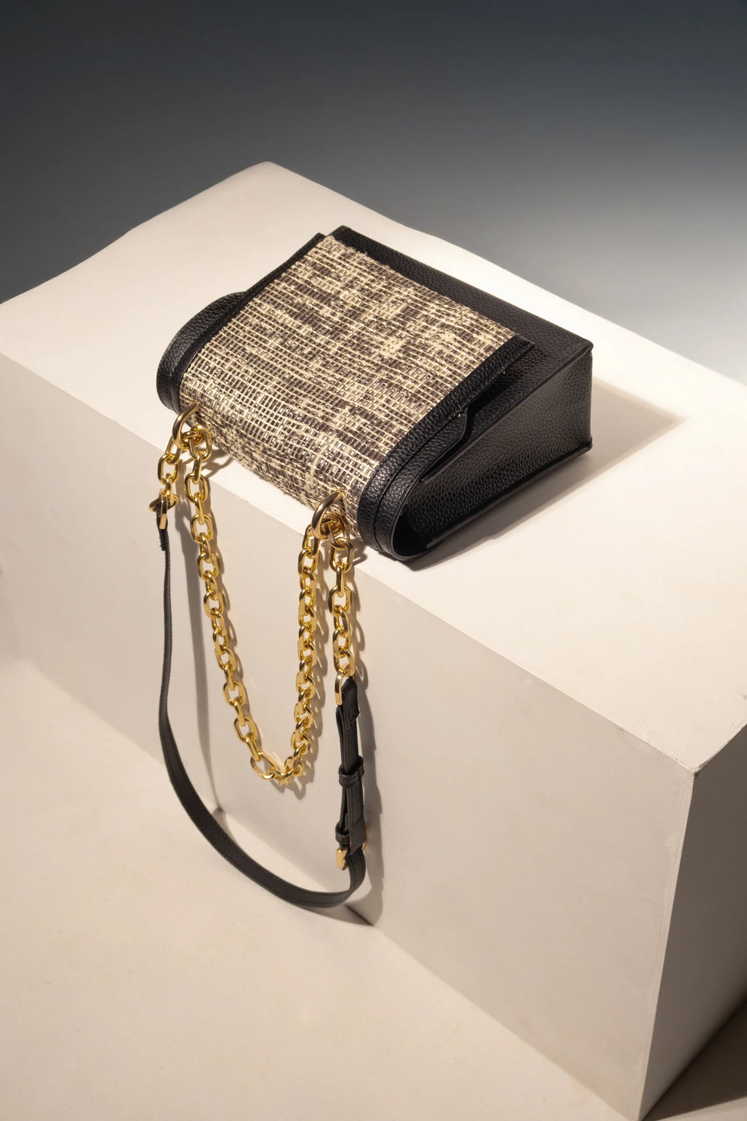 Tweed Lux Flap Bag - Suave Bags  