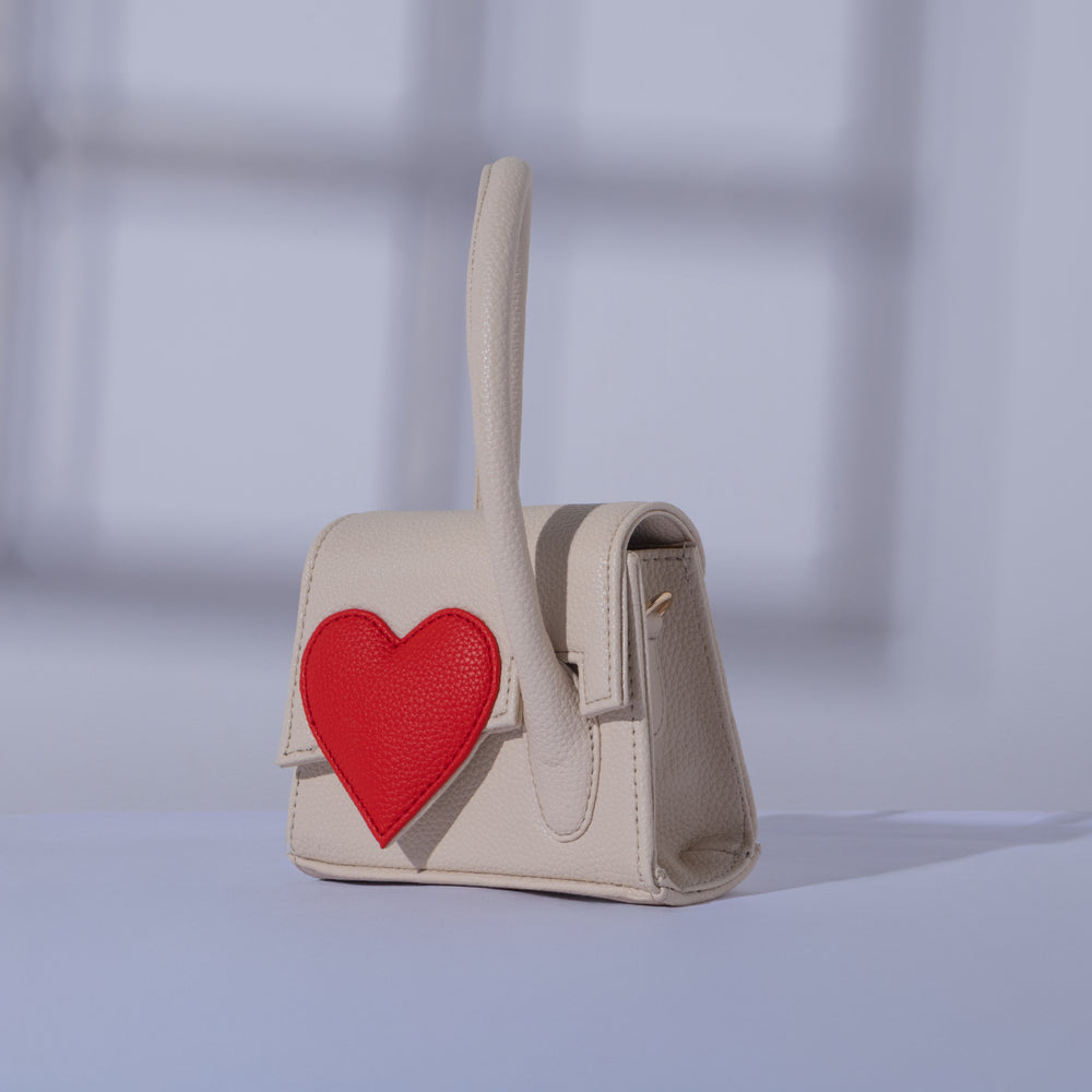 Off-White Heartbound Tote Mini - Suave Bags  #