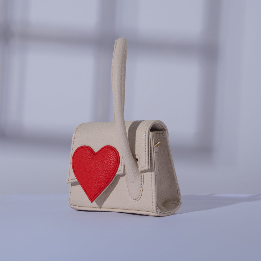 Off-White Heartbound Tote Mini - Suave Bags  
