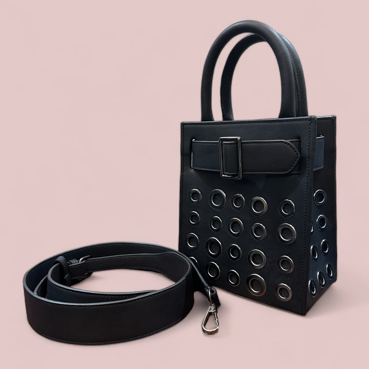 Black Zuri Sling Bag - Suave Bags  