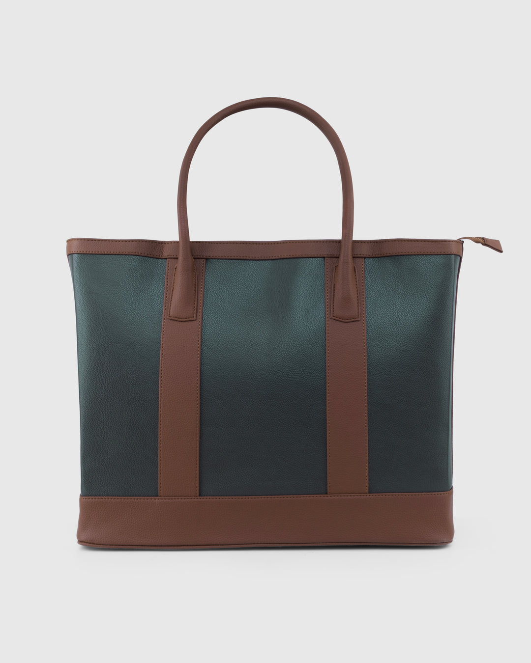 The Cambridge Classic Tote-Olive / tan Combo - Suave Bags  