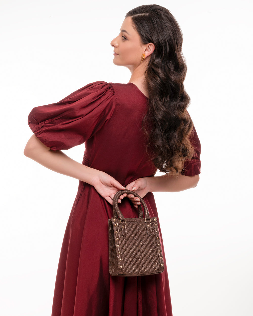 Copper Serpenti Sling - Suave Bags  #