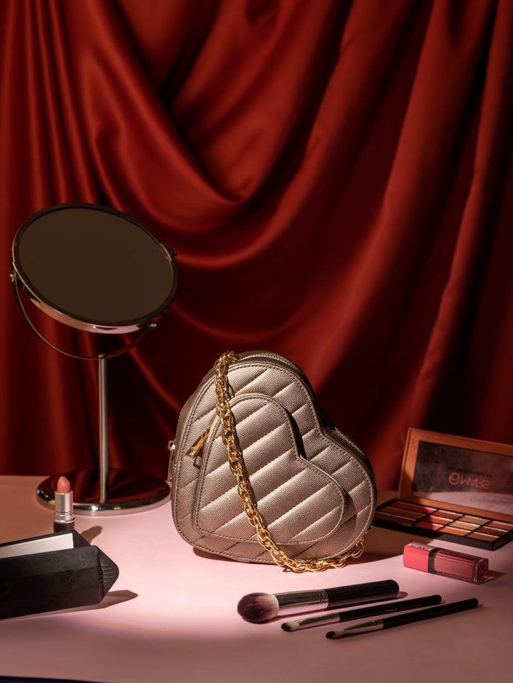 Bronze Sweetheart Duo Bag